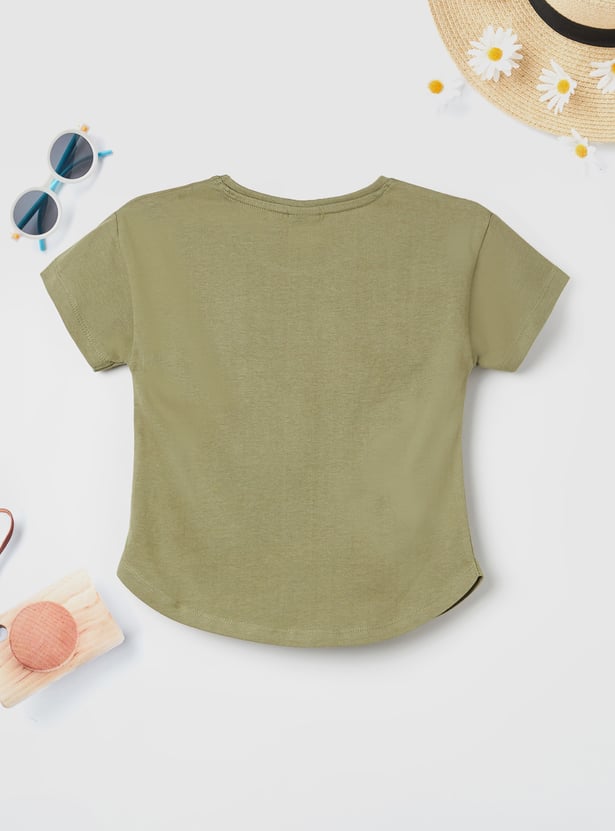 Girls Embellished T-shirt