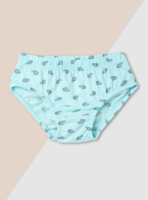Boys Printed Briefs - Pack of 3