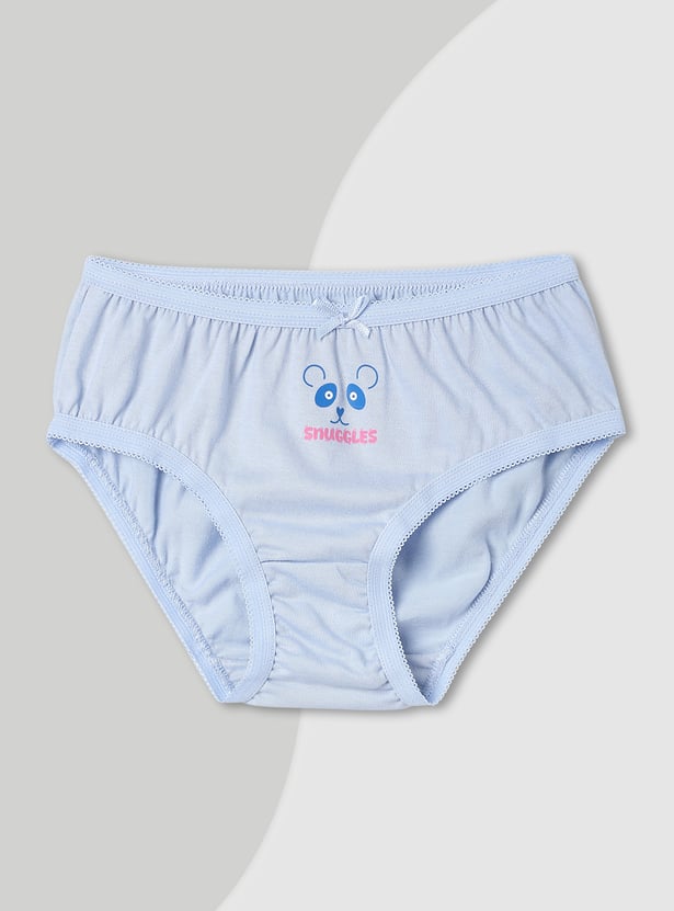 Girls Printed Panties - Pack of 3
