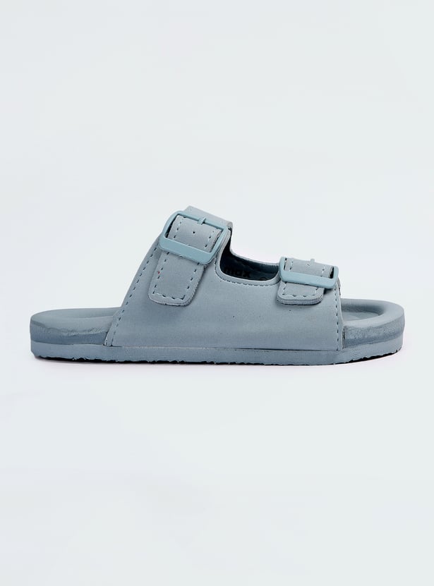 Girls Solid Sliders
