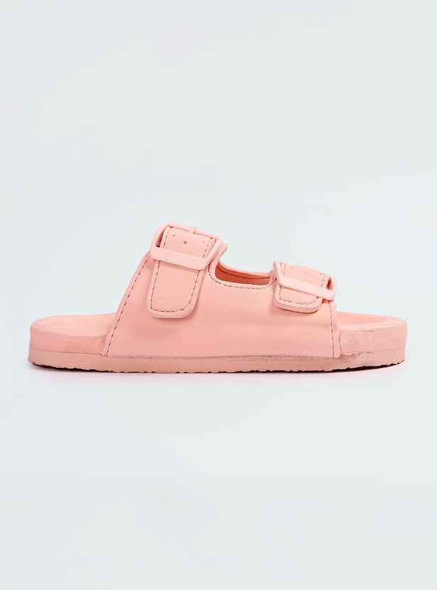 Girls Solid Sliders