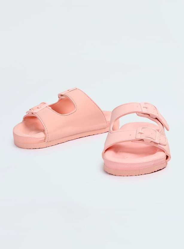 Girls Solid Sliders