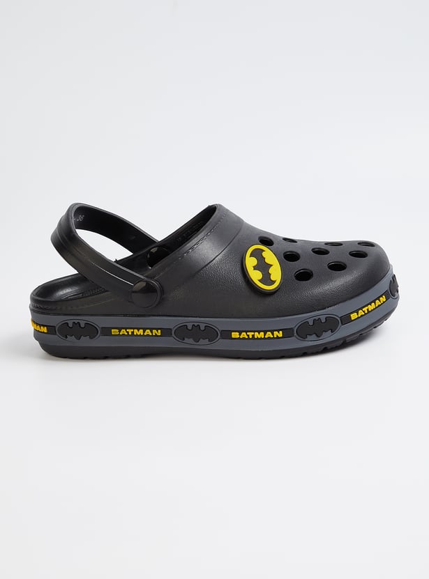 Boys Batman Clogs with Charms