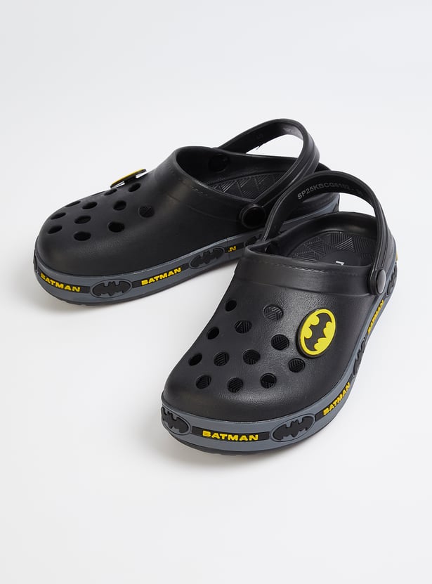 Boys Batman Clogs with Charms