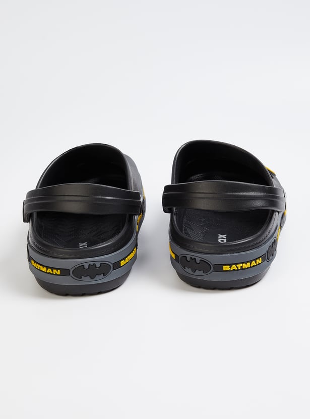 Boys Batman Clogs with Charms