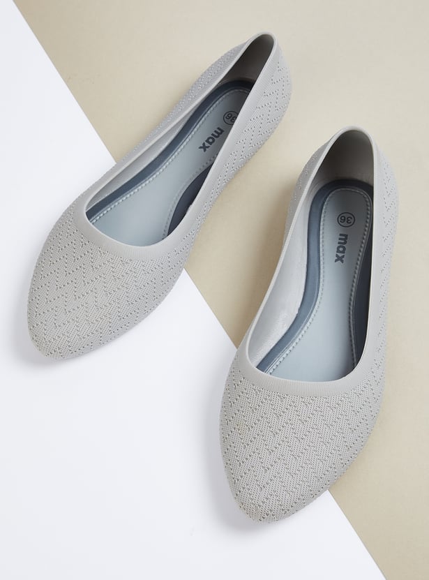 Women Perforations Ballerinas