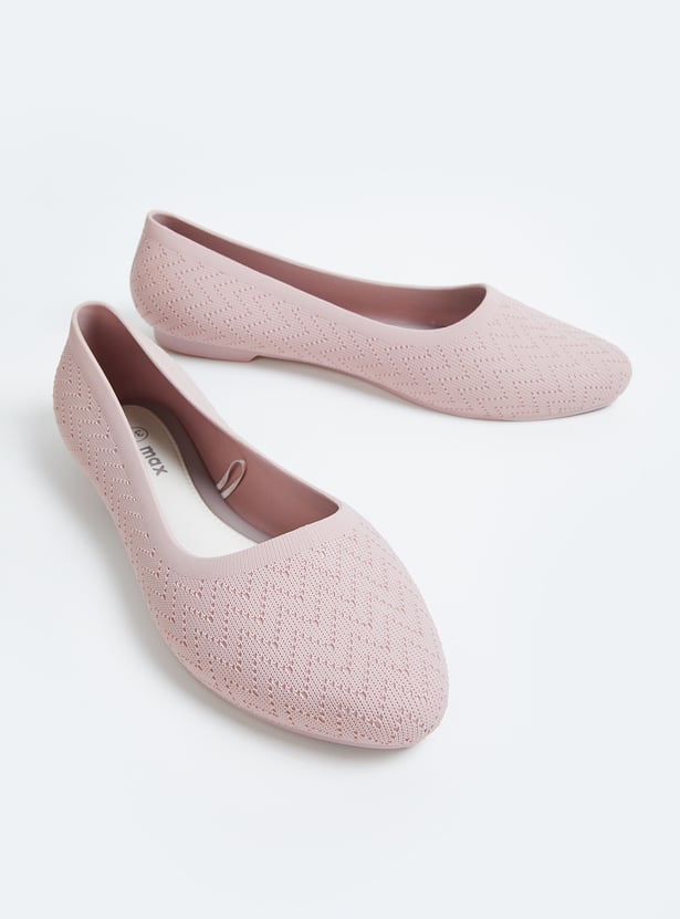 Women Perforations Ballerinas