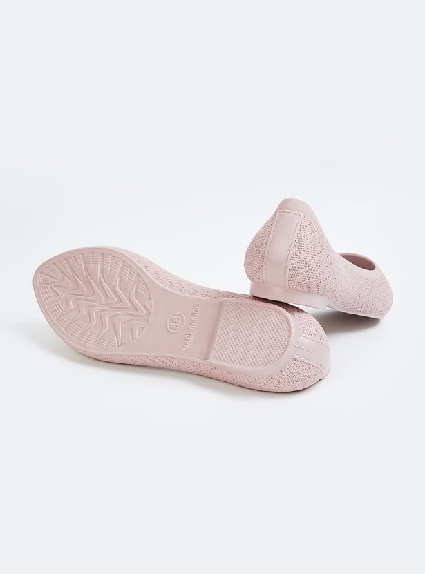 Women Perforations Ballerinas