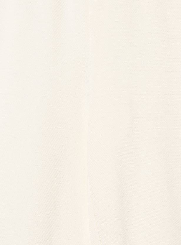 Girls Textured Cargo Joggers