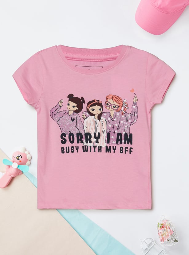Girls Printed T-shirt