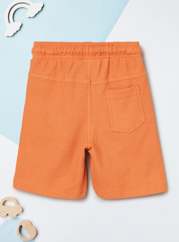 Buy Boys Textured Shorts Online at just Rs. 249.0