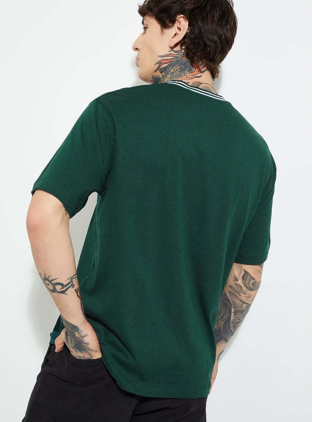 URB_N Men Printed Relaxed Fit T-shirt