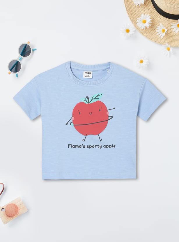 Girls Printed Shorts Set