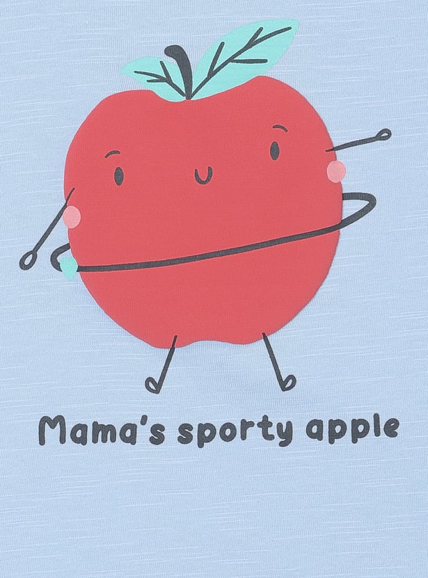 Girls Printed Shorts Set