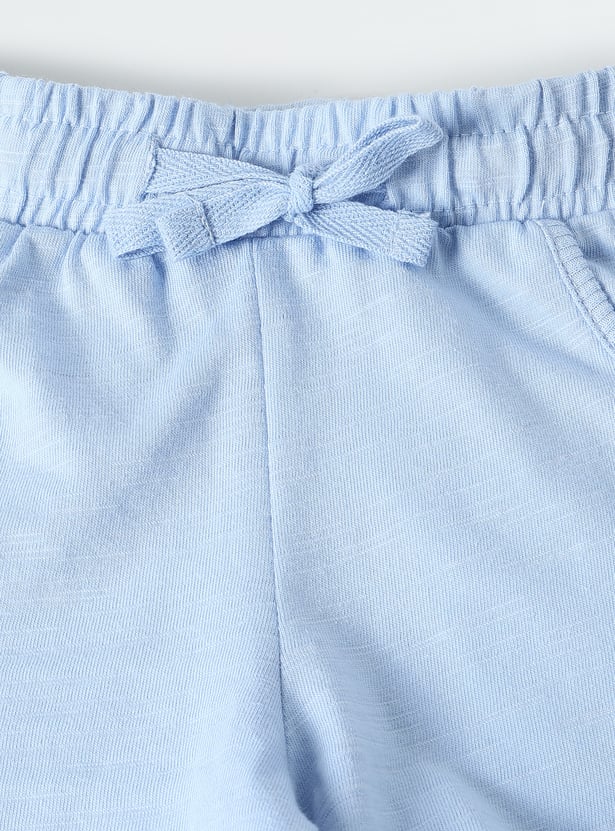 Girls Printed Shorts Set