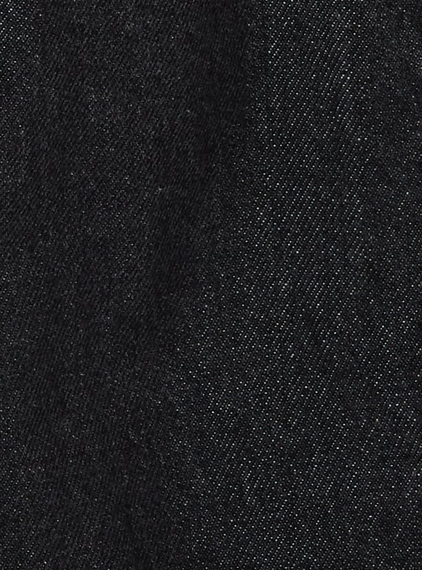 Boys Washed Regular Fit Cargo Jeans