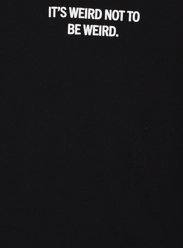 Boys Typographic Print T-shirt