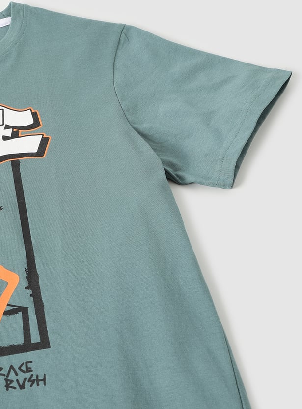 Boys Graphic Printed T-shirt
