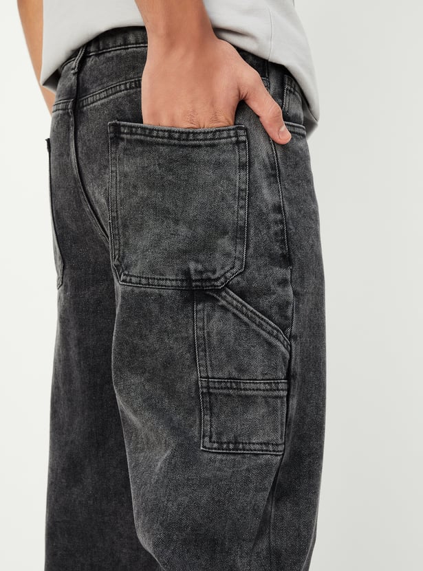 Boys Washed Slim Fit Jeans