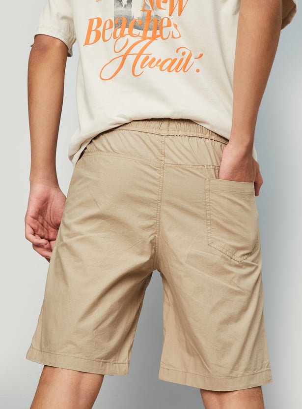 Boys Solid Shorts