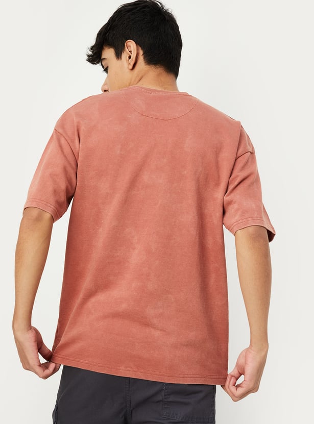 Boys Acid Wash Oversized T-shirt