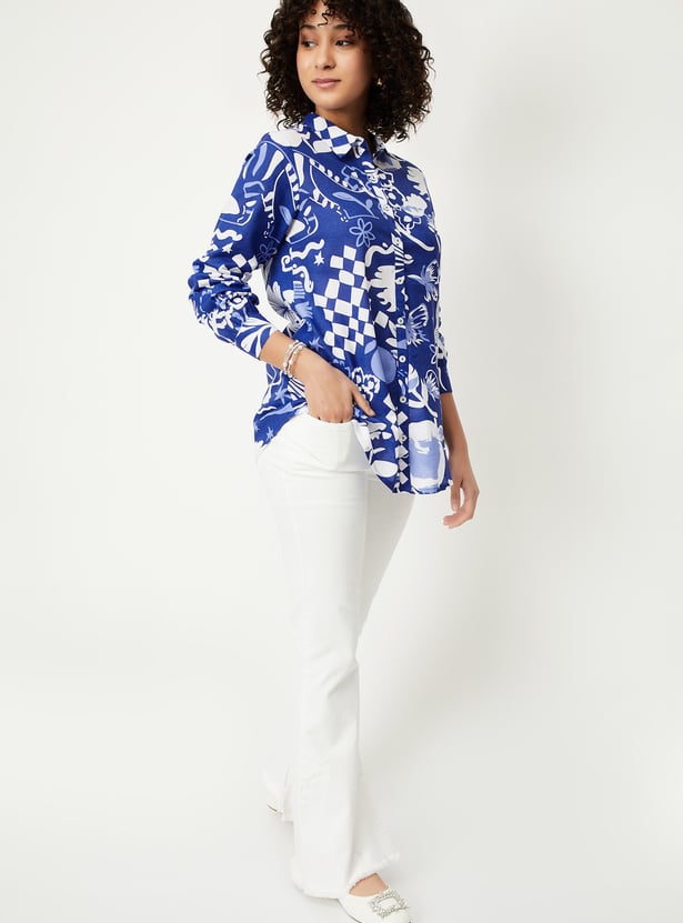 Kalki x Max Women Printed Shirt
