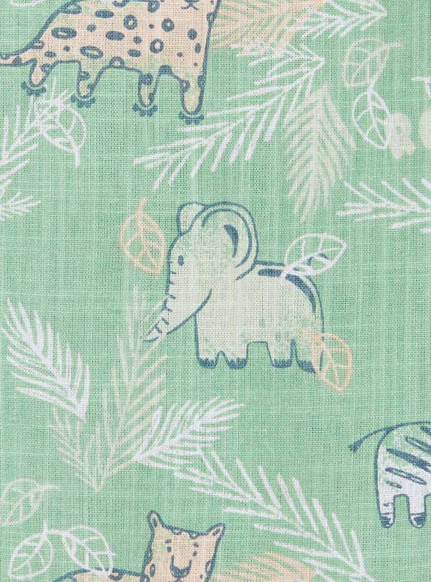 Boys Printed Shorts Set