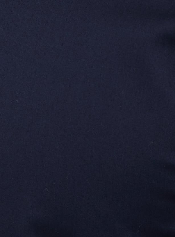 Men Solid Satin Slim Fit Shirt