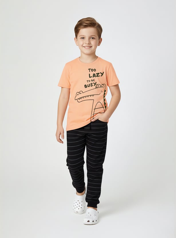 Boys Printed Sleepwear Set