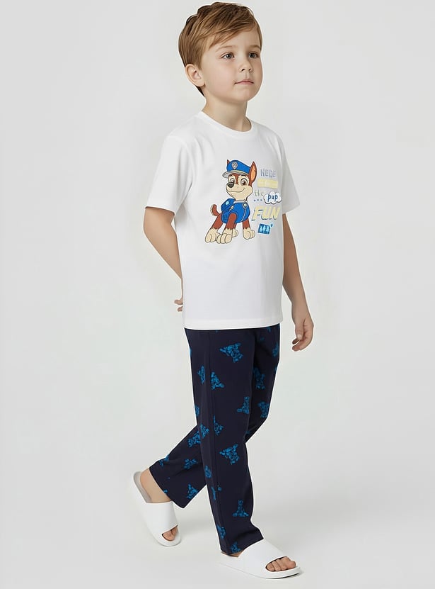 Boys Paw Patrol Print Sleepwear Set