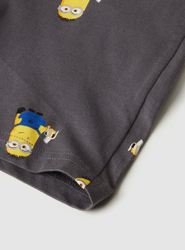 Boys Minions Print Co-ords Set