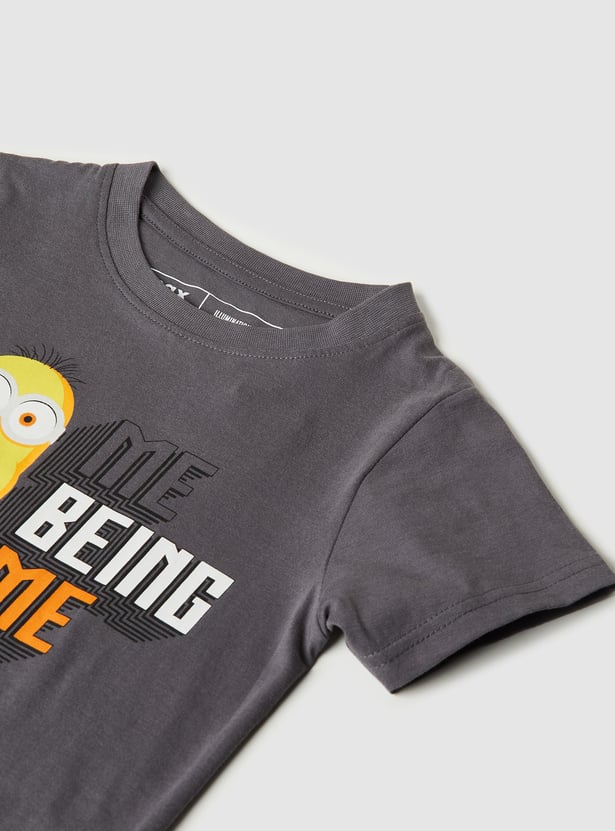 Boys Minions Print Co-ords Set