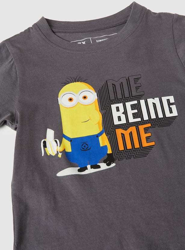 Boys Minions Print Co-ords Set