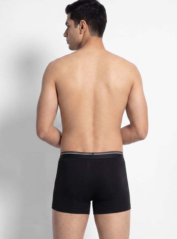Men Assorted Anti-Bacterial Trunks - Pack of 2