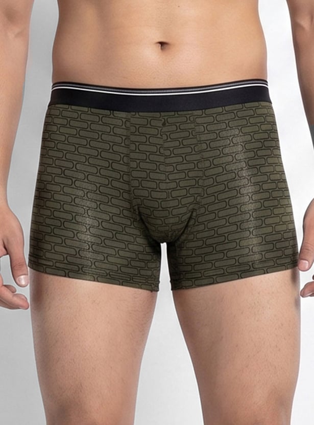 Men Assorted Anti-Bacterial Trunks - Pack of 2