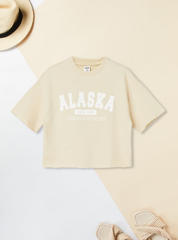 Girls Printed Shorts Set