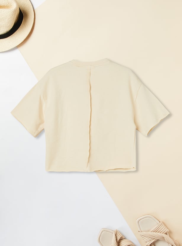 Girls Printed Shorts Set