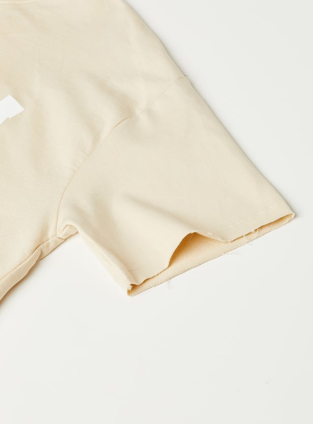 Girls Printed Shorts Set