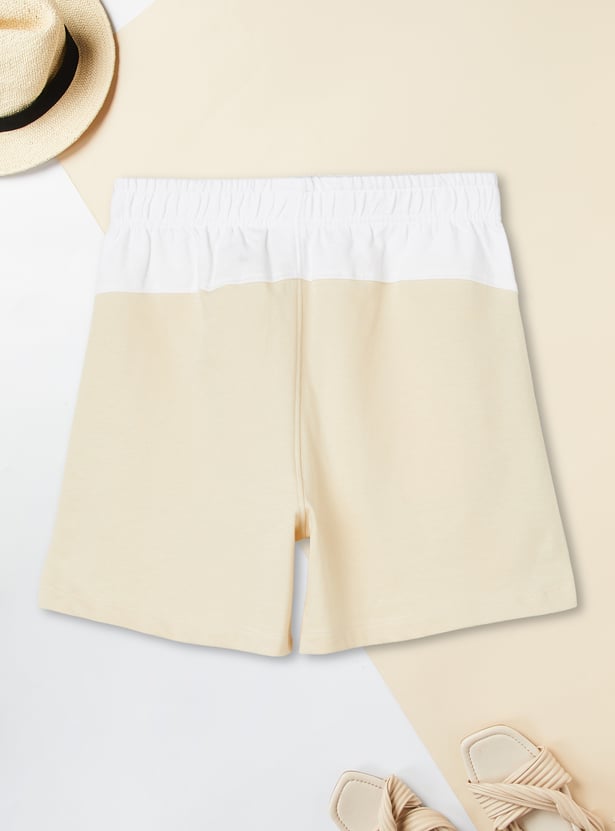 Girls Printed Shorts Set