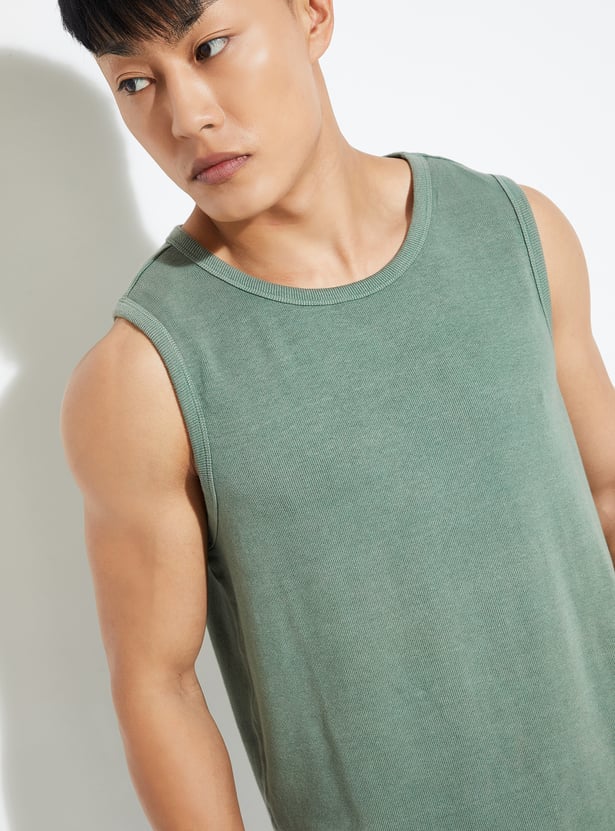 URB_N Men Ribbed T-shirt