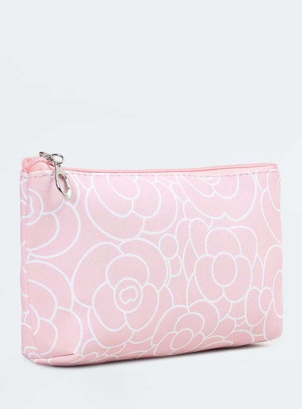 Women Printed Pouches - Pack of 3