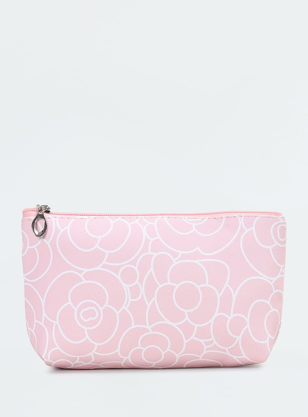 Women Printed Pouches - Pack of 3