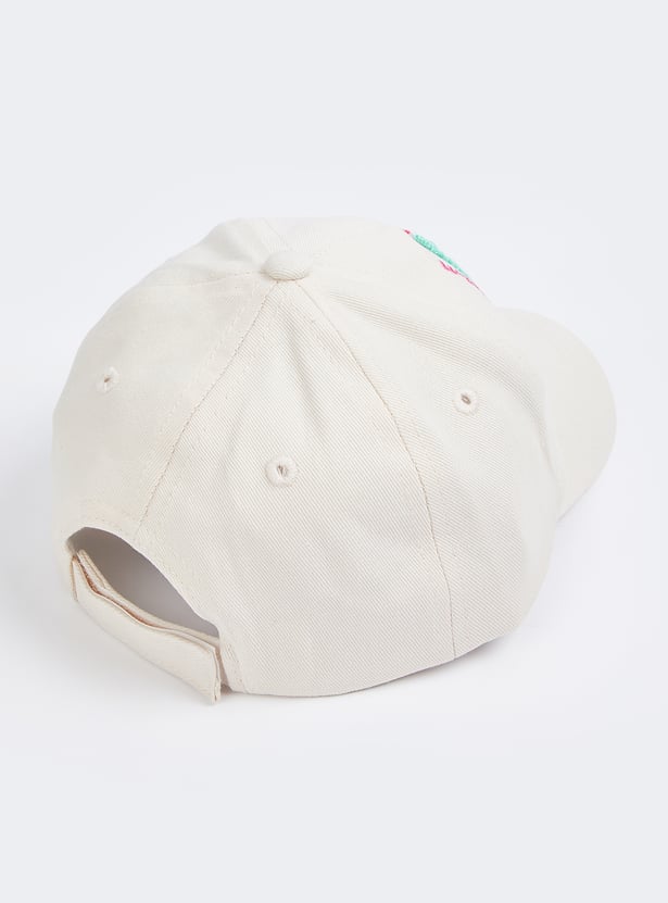 Girls Embroidered Baseball Cap