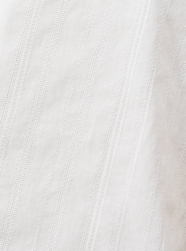 Men Striped Slim Fit Shirt