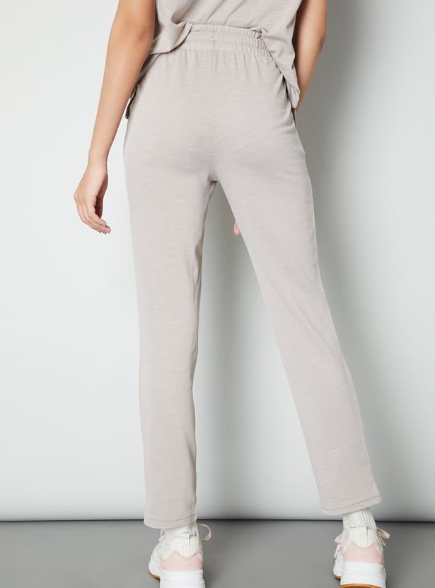 Women Textured Trousers