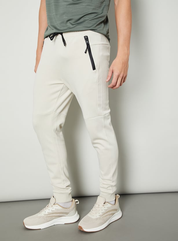 Men Solid Sports Joggers