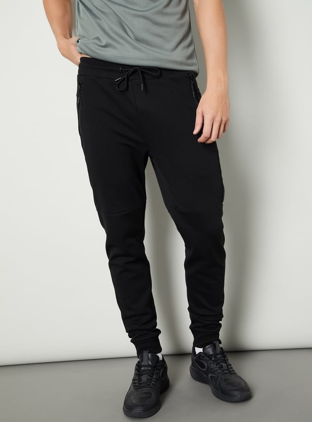 Men Solid Sports Joggers