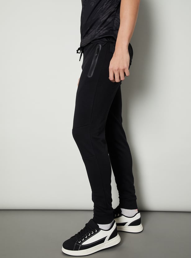 Men Solid Athleisure Joggers