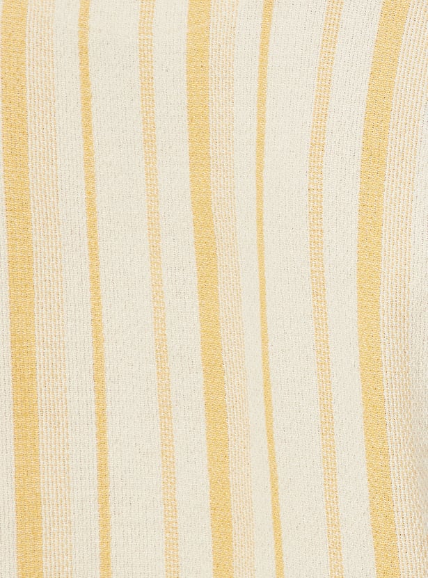 Men Striped Slim Fit Short Kurta