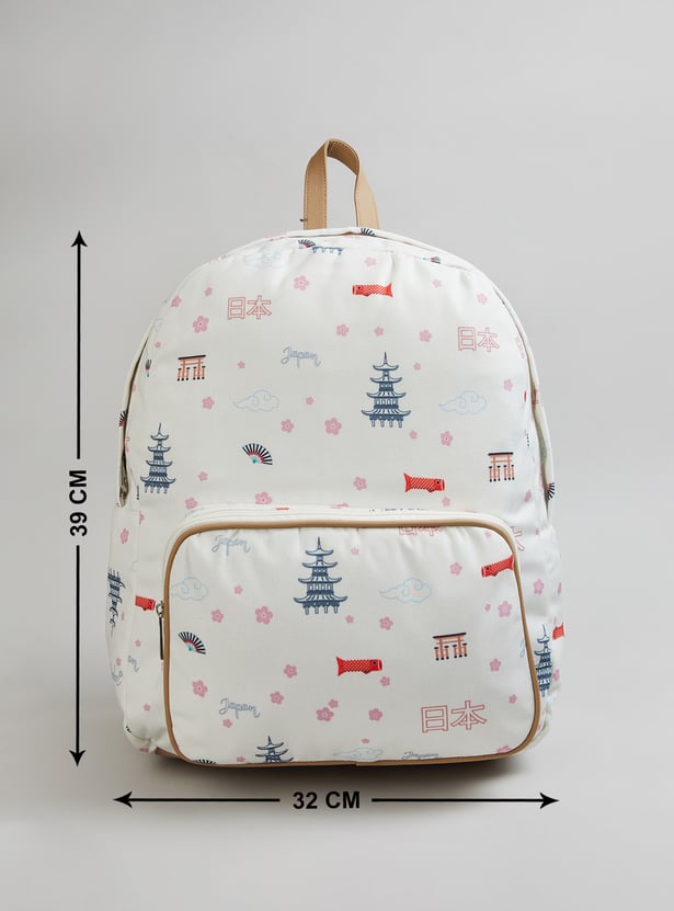 Women Printed Backpack
